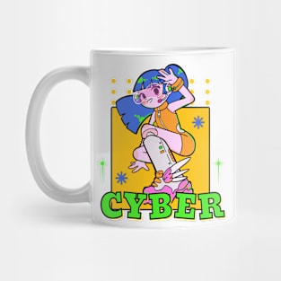 Cyber Girl Mug